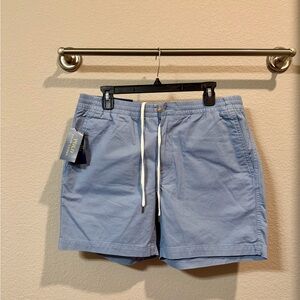 NWT Polo Ralph Lauren Men's Blue Stretch Classic Fit 6" Cotton Chino Shorts - Lg